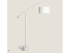 Ledkia Lámpara De Pie^Lámpara de Pie Metal Meetkunde Blanco Multicolor