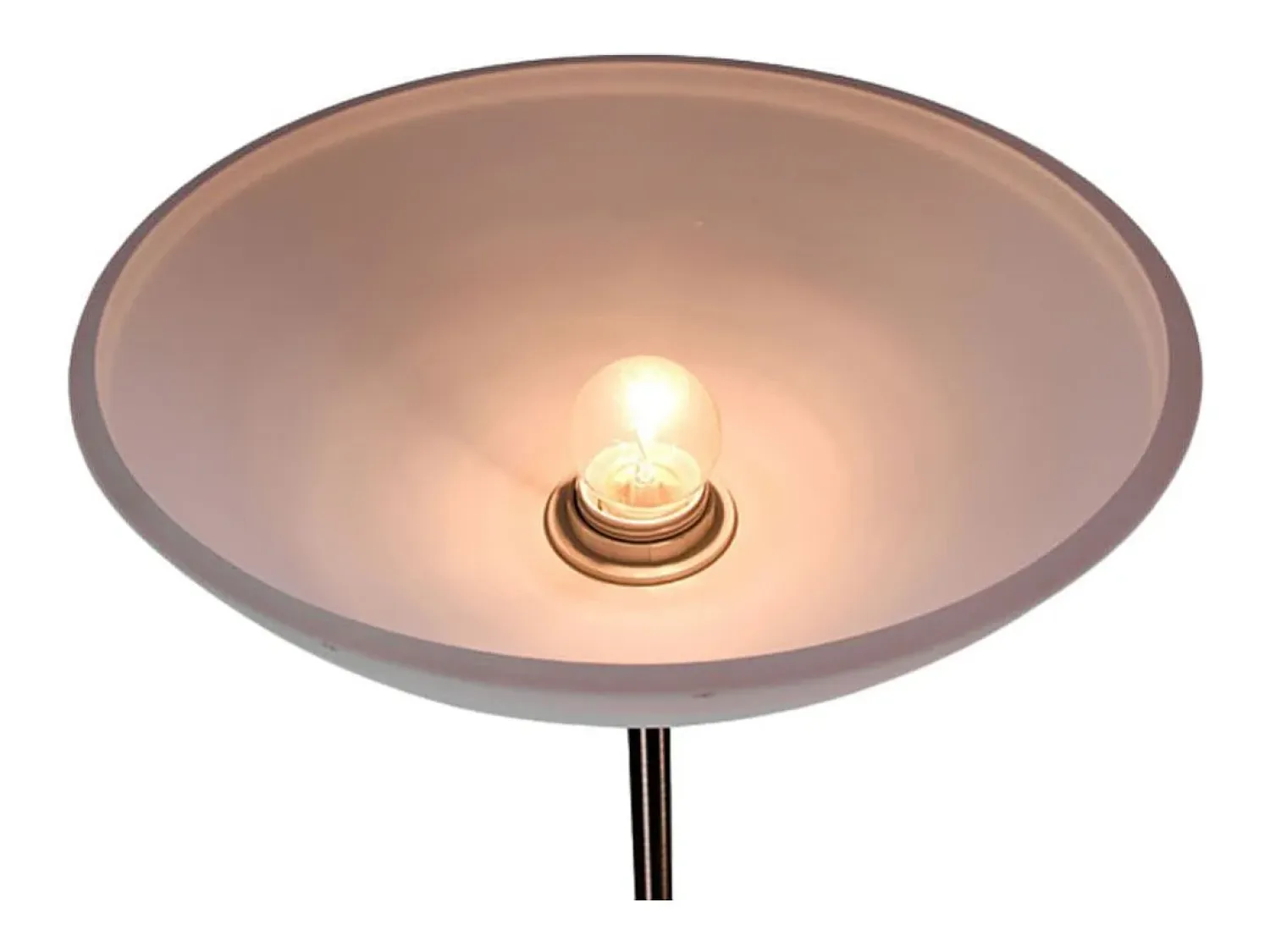 Lámpara De Pie^Lámpara de pie Milano Bel Air 40W con brazo orientable cobre 178 cm Marru00f3n
