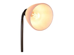 Lámpara De Pie^Lámpara de pie Milano Bel Air 40W con brazo orientable cobre 178 cm Marru00f3n
