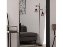 Ledkia Lámpara De Pie^Lámpara de Pie Monah Negro Multicolor