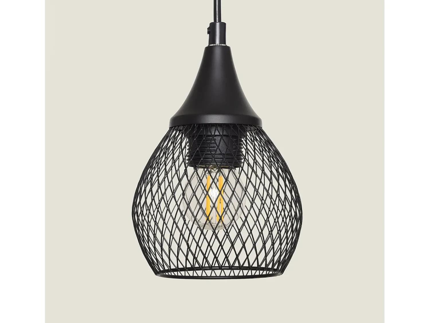 Outlet Ledkia Lámpara de Pie Monah WiFi con Regulador Negro Multicolor