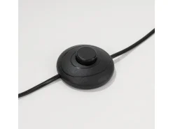 Sollux Lighting Lámpara De Pie^Lámpara de pie Mula moderno de fieltro/acero - 1 fuentes luminosas - L.45 x A.134 cm - /negro Amarillo