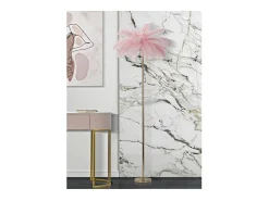 Lámpara De Pie^Lámpara de pie Palm Cm Ø55X160 Rosa
