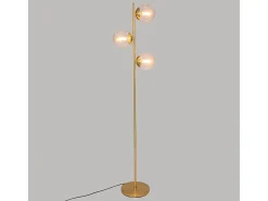 Atmosphera Lámpara De Pie^Lámpara de pie recta 35 x 25 x 162 cm Dorado