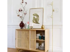 Atmosphera Lámpara De Pie^Lámpara de pie recta 35 x 25 x 162 cm Dorado