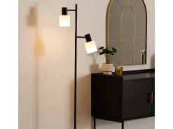 Online Atmosphera Lámpara de pie recta moderna Negro
