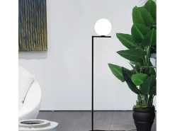 Lámpara De Pie^Lámpara De Pie Toolight App920-1F Black Negro