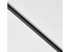 New Lámpara De Pie Toolight Led App1415-F Black Negro