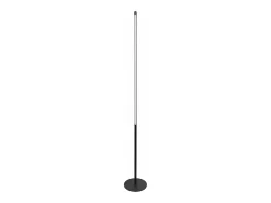 New Lámpara De Pie Toolight Led App1415-F Black Negro