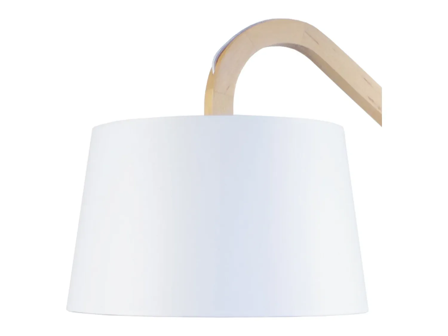 TOSEL Lámpara De Pie^Lámpara de Pie , madera, ,A190xD50xP180cm Negro