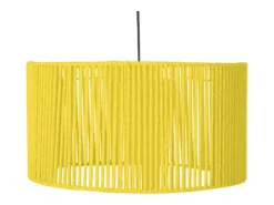 Lámpara de Pie TOSEL ,madera,metal,AMARILLO,A195xD43x P 110cm