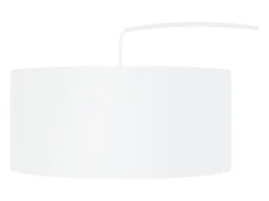 TOSEL Lámpara De Pie^Lámpara de Pie ,metal, ,A190xD150xP40cm Blanco