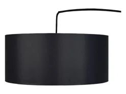 Lámpara de Pie TOSEL ,metal,Negro , A 155xD40x P 40cm