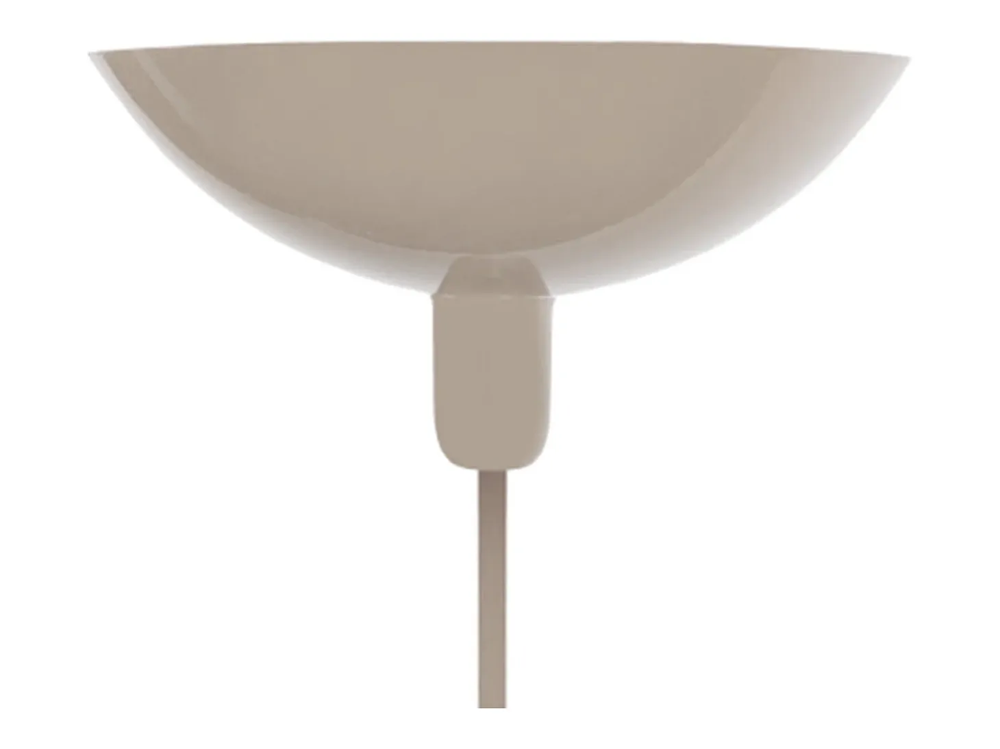 Lámpara de Pie TOSEL ,metal,Gris ,A160xD25xP25cm