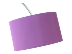 Discount TOSEL Lámpara de Pie ,metal,Aluminio ,A 189xD100x P 30cm Violeta