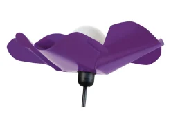 Hot TOSEL Lámpara de Pie ,metal,Negro ,A155xD40xP40cm Violeta