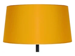 Lámpara de Pie TOSEL ,metal,Negro ,A160xD40xP40 cm