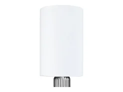Outlet TOSEL Lámpara de Pie ,metal, ,A155xD30xP30cm Negro