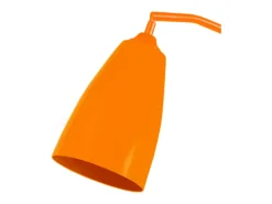 Lámpara de Pie TOSEL ,metal,Naranja,A 181x D30xP30cm