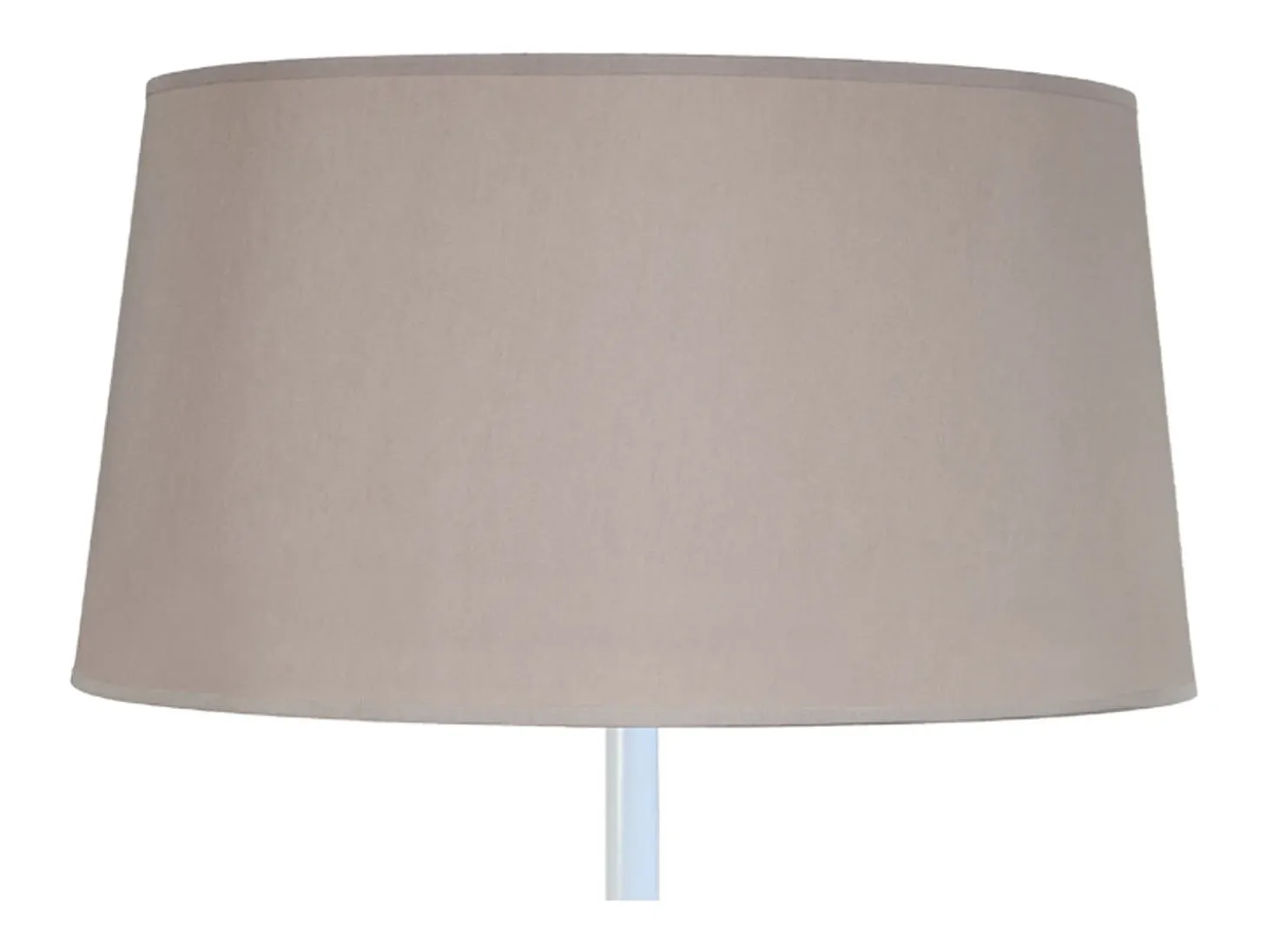 Lámpara de Pie TOSEL ,metal,Blanco ,A209xD 210x P 50cm