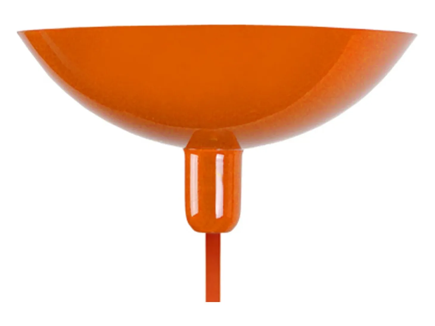 Lámpara de Pie TOSEL ,metal,Naranja,A165xD30xP30cm