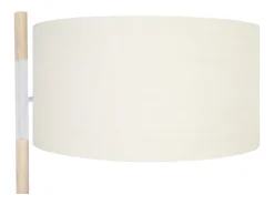 TOSEL Lámpara De Pie^Lámpara de Pie ,metal, ,A145xD30xP30cm Blanco