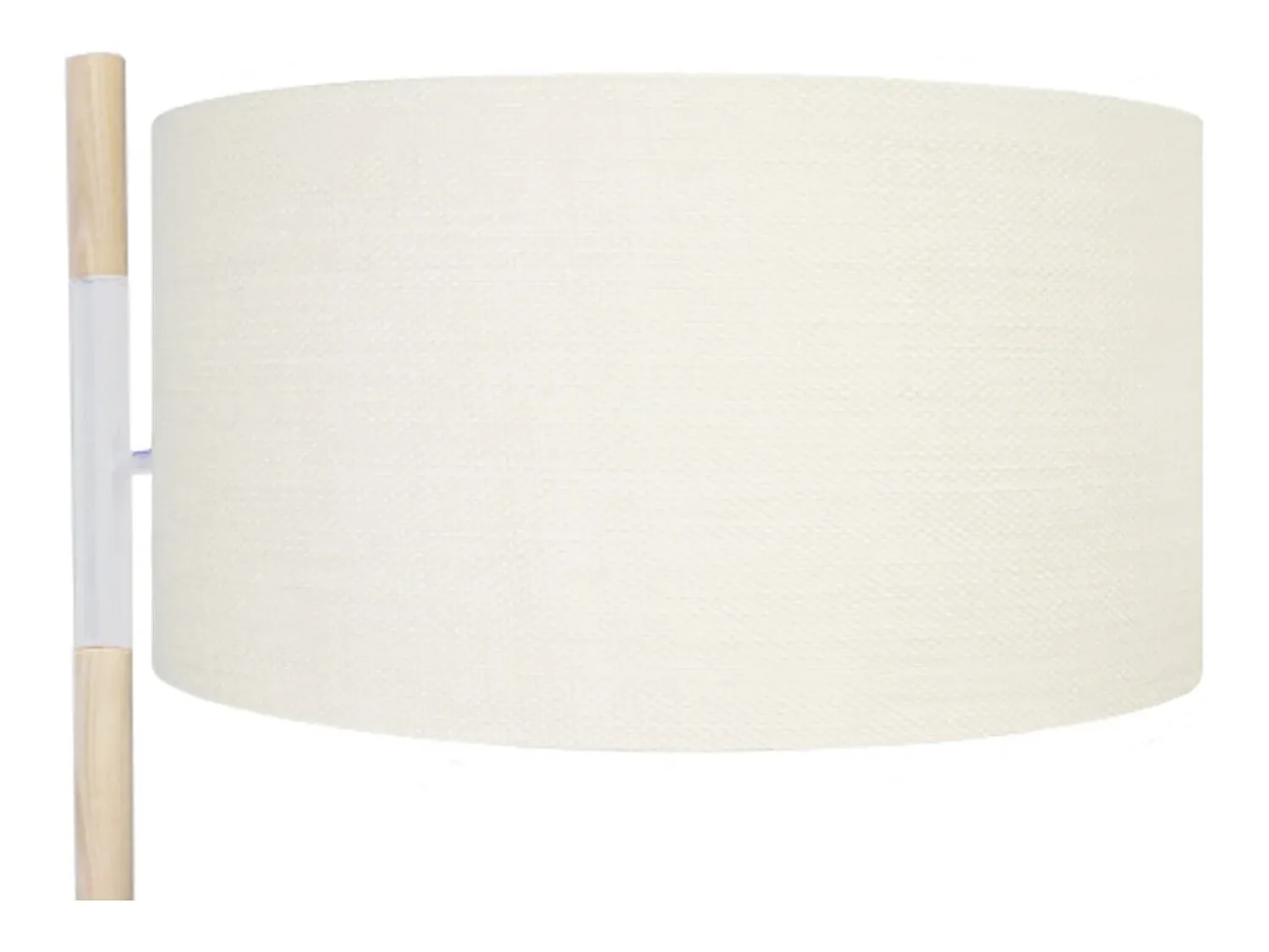 TOSEL Lámpara De Pie^Lámpara de Pie ,metal, ,A145xD30xP30cm Blanco