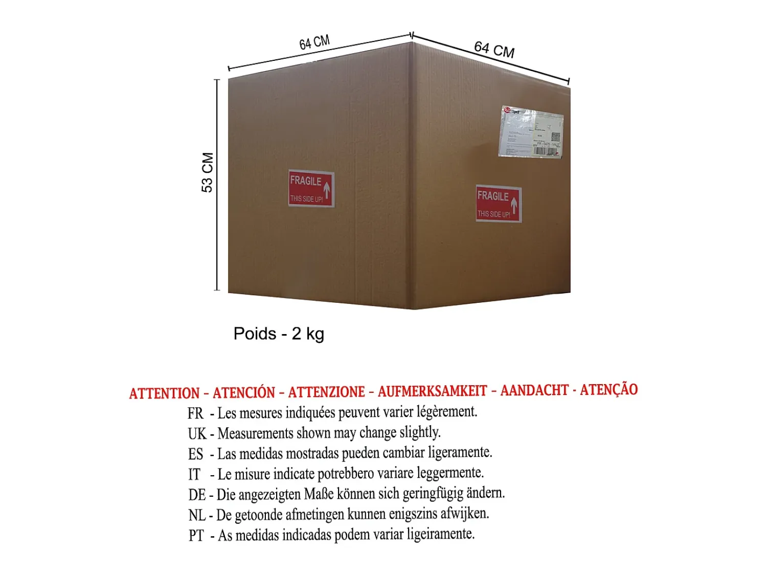 TOSEL Lámpara De Mesa^Lámpara de Salón ,vidrio, ,A66x D45xP45cm Transparente