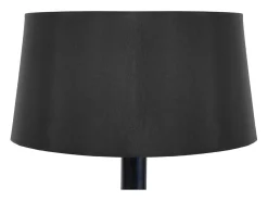 TOSEL Lámpara De Mesa^Lámpara de Salón ,vidrio, ,A66xD45xP45cm Negro