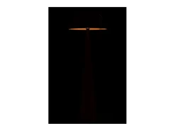 Best J-Line Lámpara de seta de metal 51x51x148 cm Negro