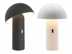 Online Sweeek Lámpara de sobremesa con cabezal ajustable para interior Blanco