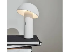 Online Sweeek Lámpara de sobremesa con cabezal ajustable para interior Blanco