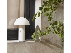 Online Sweeek Lámpara de sobremesa con cabezal ajustable para interior Blanco