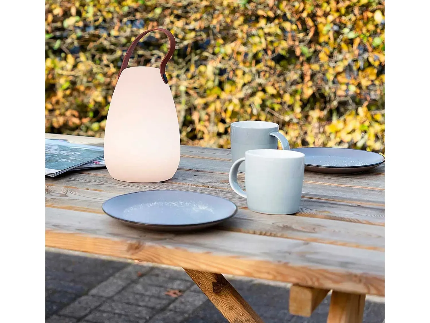 Sale Basic Lámpara de sobremesa Smartwares 8 colores luz LED Blanco