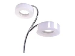Discount Lámpara de sobremesa Tokio Lumit 24W 1920 lm cromo 47,8x28,5 cm Plateado
