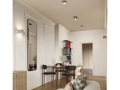 Best Sollux Lighting Lámpara De Techo Aura Minimalista De Aluminio - 2 Fuentes Luminosas - L.21 X A.12 Cm - Pardo Gris