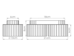 Best Sollux Lighting Lámpara De Techo Aura Minimalista De Aluminio - 2 Fuentes Luminosas - L.21 X A.12 Cm - Pardo Gris