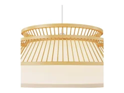 Rendez-Vous Déco Lámpara Suspendida^Lámpara de techo de bambú natural 46 cm - Maupiti Beige