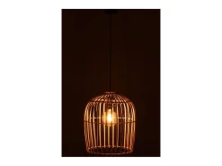 Lámpara de techo de madera natural 42*42*48 cm
