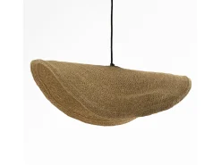 Rendez-Vous Déco Lámpara Suspendida^Lámpara de techo de material natural y metal D91 cm - Maho Beige