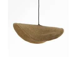 Lámpara de techo de material natural y metal D61 cm - Maho