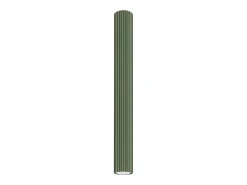 Sollux Lighting Plafón^Lámpara de techo Gloow minimalista de aluminio - 1 fuentes luminosas 3000K - L.6,5 x A.60 cm - oliva Verde