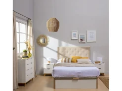 Hot VS Venta-stock Lámpara de techo Ishi de cuerda trenzada, diámetro 30 cm Beige
