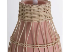 7H SEVENON Lámpara Suspendida^Lámpara de Techo Kumiko 18x18x18,5cm 7hSevenOn Deco Rosa