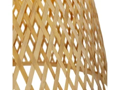 VS Venta-stock Lámpara Suspendida^Lámpara de techo Raku en Bambú, diametro 30 cm Beige