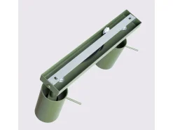 Sollux Lighting Plafón^Lámpara De Techo Ring Moderno De Acero - 2 Fuentes Luminosas - L.30 X A.17 Cm - Oliva Verde