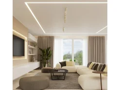Best Sollux Lighting Lámpara De Techo Ring Moderno De Acero - 2 Fuentes Luminosas - L.30 X A.17 Cm - Beige