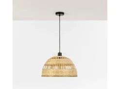 Lámpara de techo Suyen de Bambú, diametro 39,5 cm