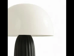 Rendez-Vous Déco Lámpara De Mesa^Lámpara en metal blanca y negra - Joy Negro / Blanco