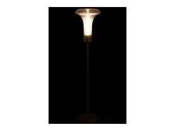Lámpara LED alta de vidrio transparente 34*34*155 cm